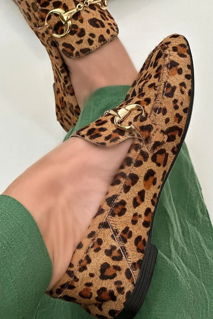 MOCASSINO STAMPA LEOPARDATA