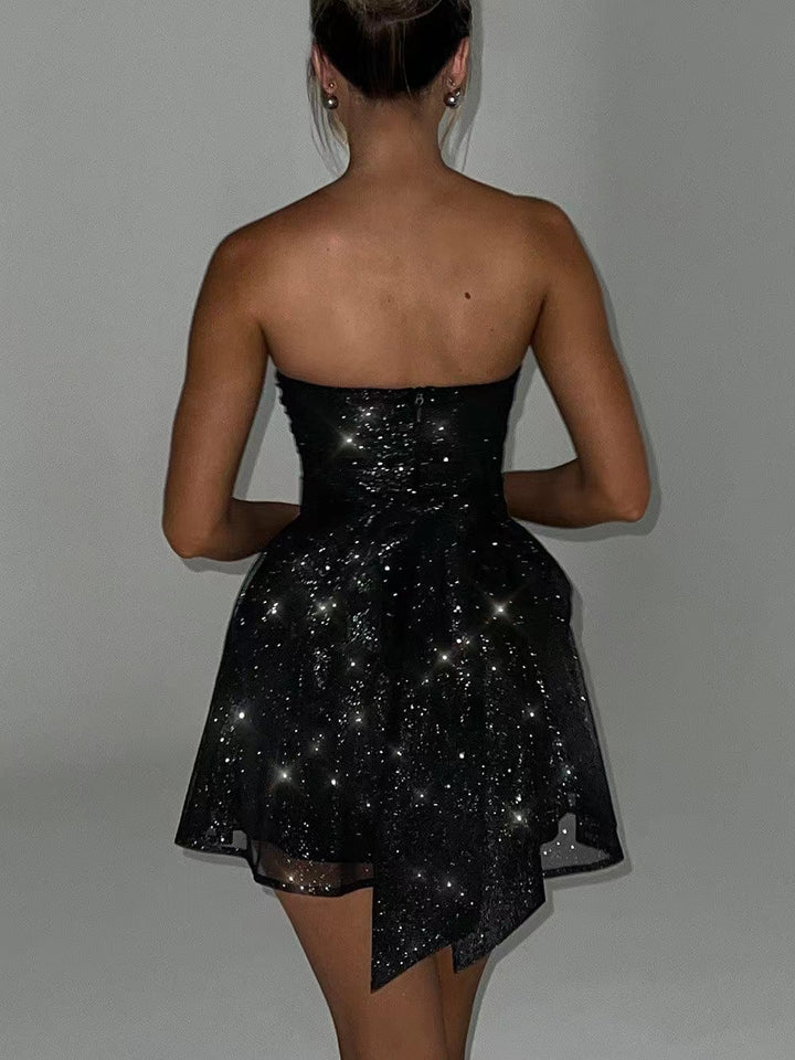Angela - Abito elegante con paillettes
