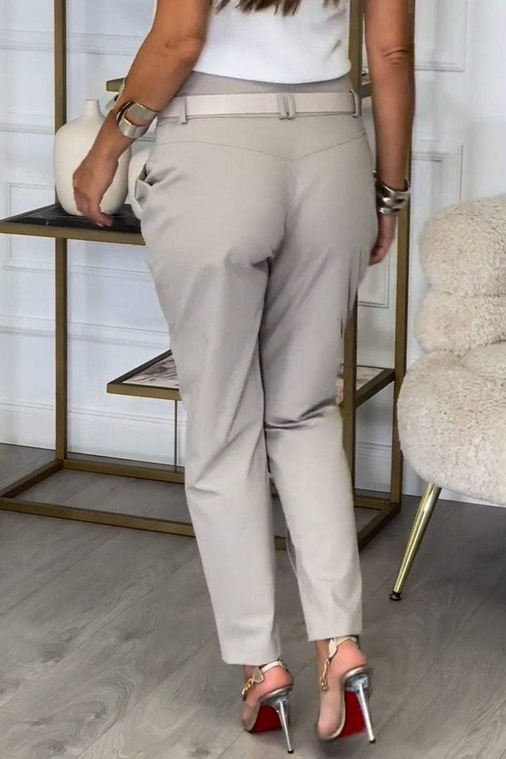 Mia - Pantaloni in Cotone con Vestibilità Unica per Donna