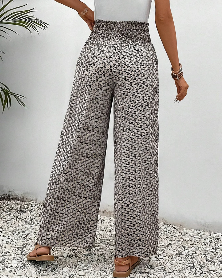 Tessa - Pantaloni Eleganti a Gamba Larga