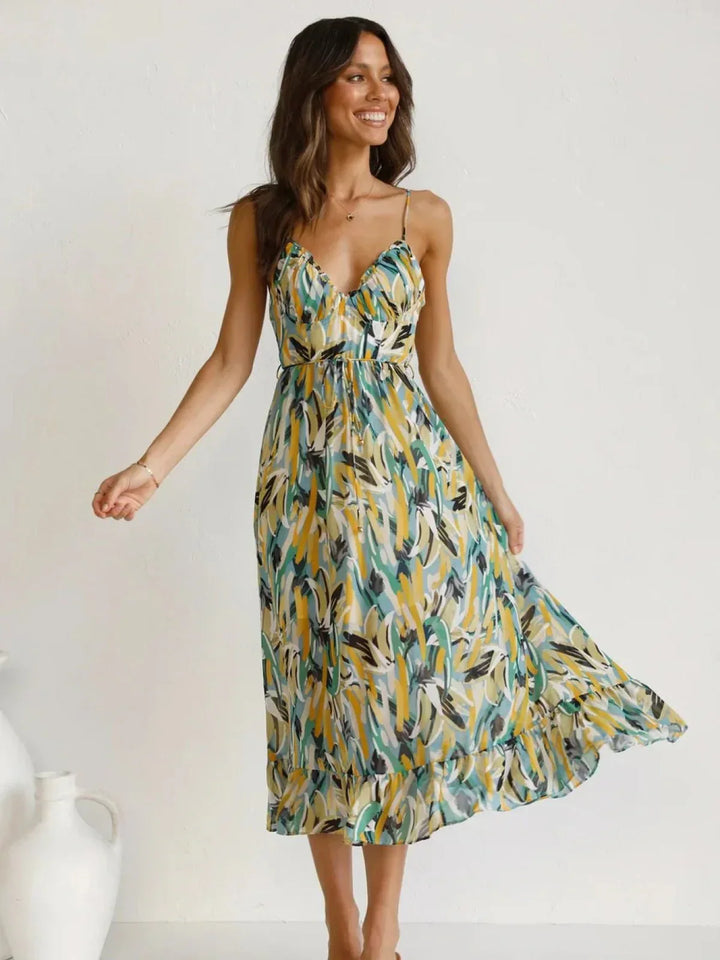 Rita - Abito Midi in chiffon Premium