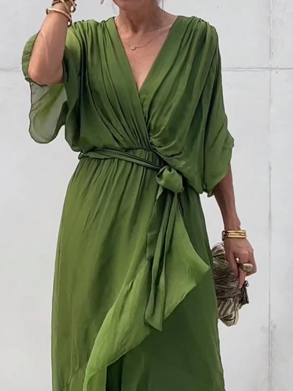 Carla - Abito Elegante con Scollatura a V