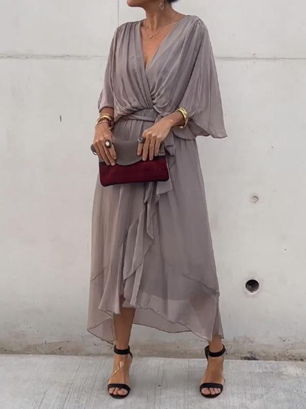 Carla - Abito Elegante con Scollatura a V