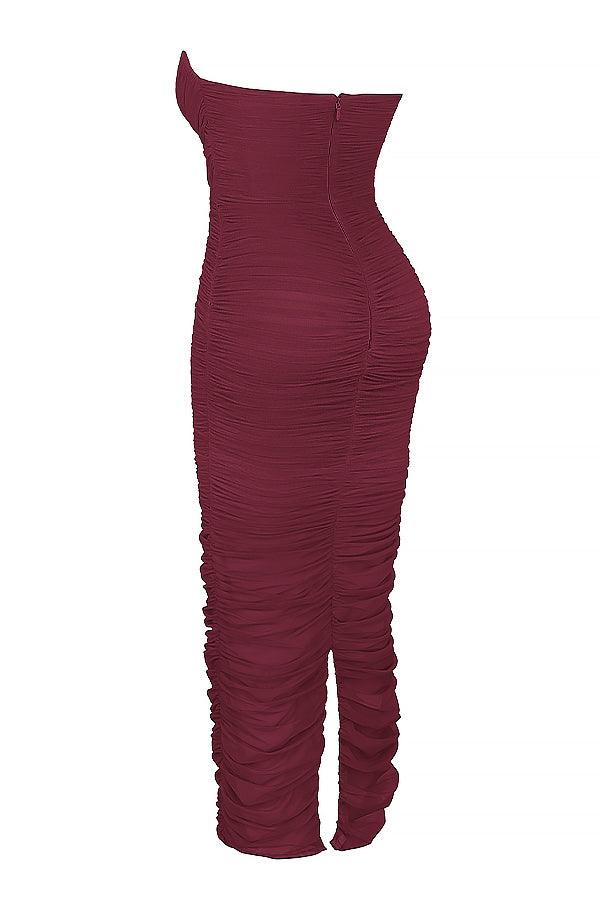 Amaris | Abito maxi in mesh